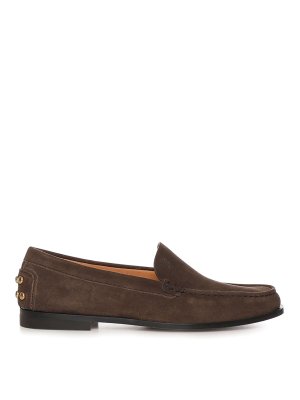 TOD'S: Mocassini e slippers - Mocassini in pelle scamosciata