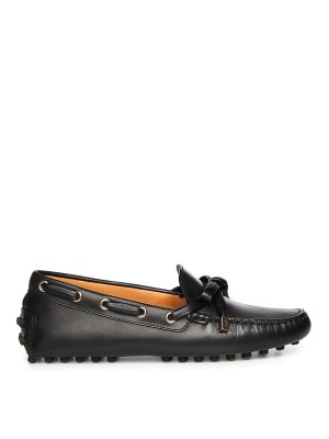 TOD'S: Mocassini e slippers - Mocassino Gommino in Pelle