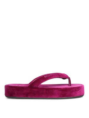 BALENCIAGA: Sandalen - Sandalen - Lila