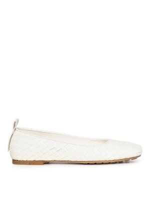 BOTTEGA VENETA: Bailarinas - Bailarinas - Blanco