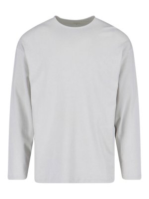 LEMAIRE: t-shirts - Cotton and silk T-Shirt