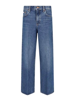 CALVIN KLEIN: straight leg jeans - Straight Jeans