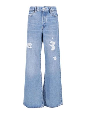Frame: Schlagjeans - Schlagjeans - Hellblau