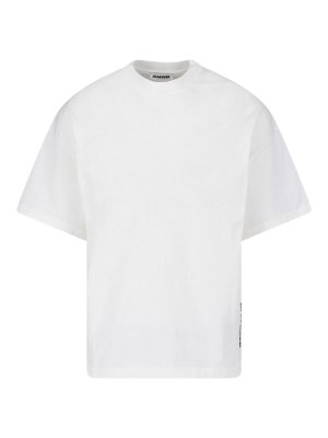 JIL SANDER: Tシャツ - Tシャツ - 白