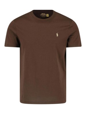 POLO RALPH LAUREN: T-shirts - T-Shirt - Braun