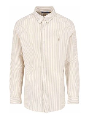 POLO RALPH LAUREN: shirts - Striped Logo Shirt