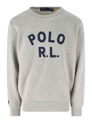 POLO RALPH LAUREN: スウェット＆セーター - スウェットシャツ/セーター - グレー