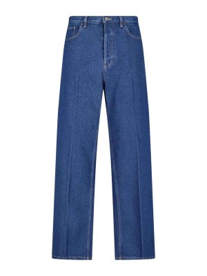 VALENTINO: straight leg jeans - Straight Jeans Vgold