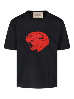 VALENTINO: t-shirts - Panther T-Shirt