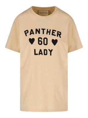 VALENTINO: Camisetas - Camiseta - Crema