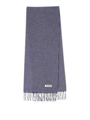 JIL SANDER: Écharpes - Écharpe - Bleu