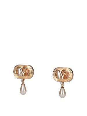 VALENTINO GARAVANI: イヤリング - イヤリング - Vlogo Signature