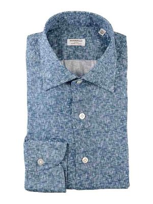 BORRIELLO NAPOLI: シャツ - シャツ - ブルー