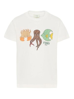 Fendi Jr: t-shirts - T-Shirt