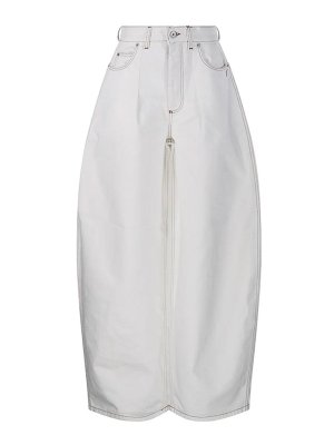 JACQUEMUS: straight leg jeans - Le De Nimes Ovalo