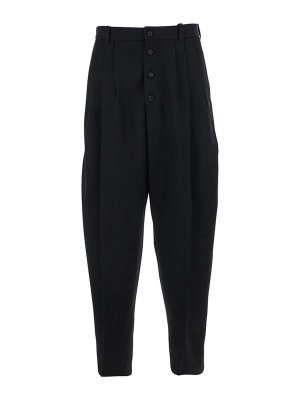 JACQUEMUS: Pantalones casual - Les Pantalons Fernando - Negro