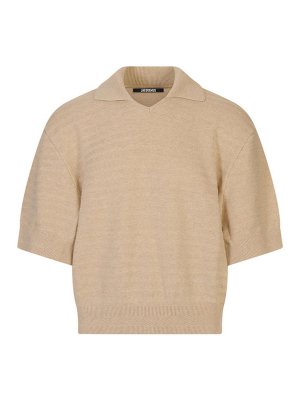 JACQUEMUS: Poloshirts - Poloshirt - Braun