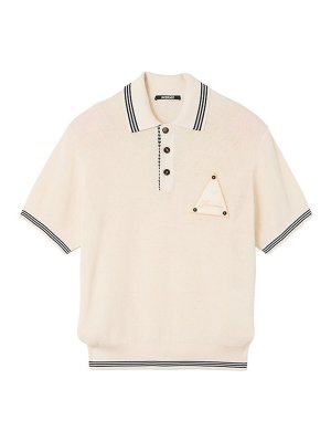 JACQUEMUS: Poloshirts - Poloshirt - Weiß
