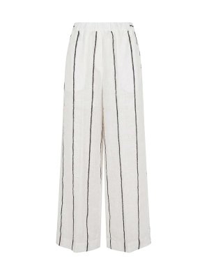 MEIMEIJ: Casual Hosen - Casual Hose - Weiß