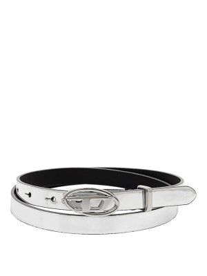 DIESEL: Cinturones - Cinturón - Plata