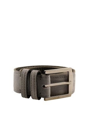 KITON: Cinturones - Cinturón - Marrón