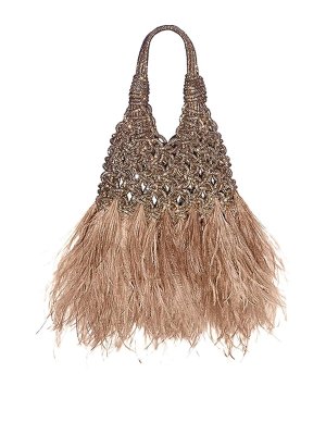 HIBOURAMA: Bolsos Shopping - Bolso Shopping - Naranja