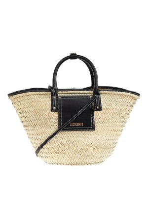 JACQUEMUS: Bolsos Shopping - Bolso Shopping - Negro