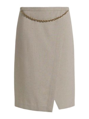 ALBERTA FERRETTI: Jupes midi et au genou - Jupe Midi - Vert
