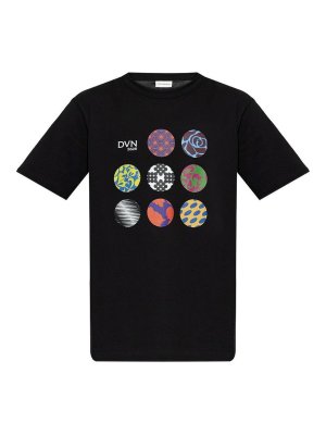 DRIES VAN NOTEN: T-shirts - T-Shirt - Noir