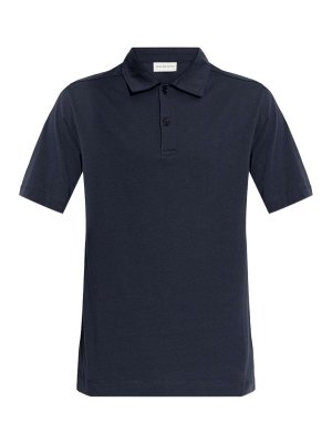 DRIES VAN NOTEN: Poloshirts - Poloshirt - Dunkelblau