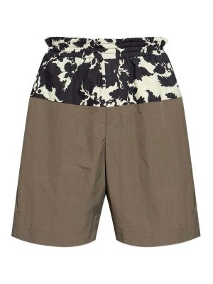 DRIES VAN NOTEN: トラウザーショーツ - ショートパンツ - ベージュ