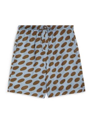 DRIES VAN NOTEN: Hosen Shorts - Shorts - Hellblau