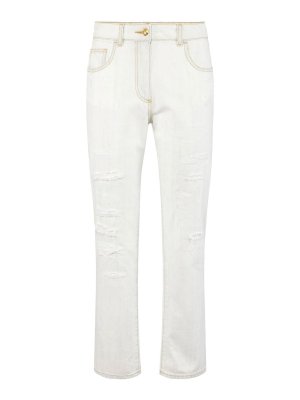 ELISABETTA FRANCHI: Jeans skinny - Jean Skinny - Bleu