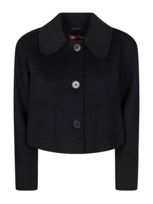 MAX MARA STUDIO: casual jackets - Short Jacket In Trionfo Cloth