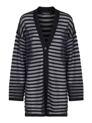 FABIANA FILIPPI: cardigans - Sequined Organza Cardigan By