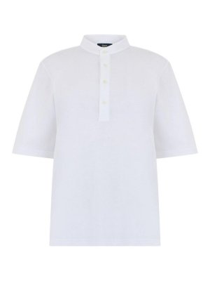 HERNO: polo shirts - Etro Poloshirt With Logo