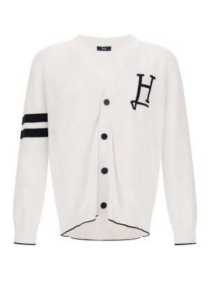 HERNO: Cardigans - Cardigan - Weiß