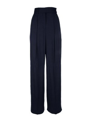 ALBERTA FERRETTI: Pantalones casual - Pantalón Casual - Azul