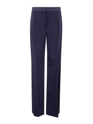 ALBERTA FERRETTI: Pantalones casual - Pantalón Casual - Azul