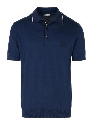 ETRO: Polos - Polo - Azul