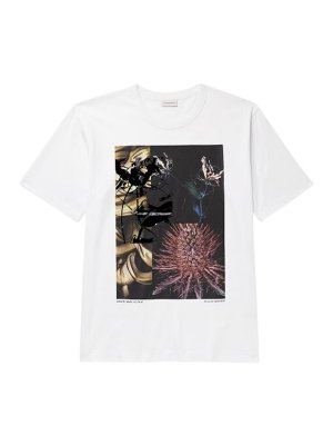 DRIES VAN NOTEN: t-shirts - Heer Print T-Shirt