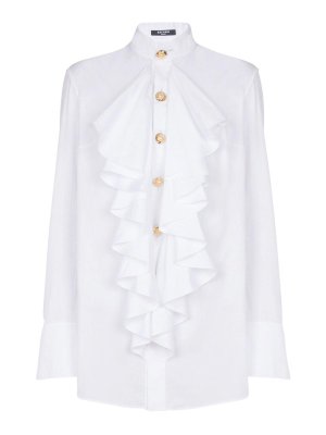 Balmain: Camisas - Camisa - Blanco
