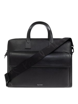 PAUL SMITH: ラップトップケース＆ブリーフケース - ラップトップバッグ/ブリーフケース - 黒