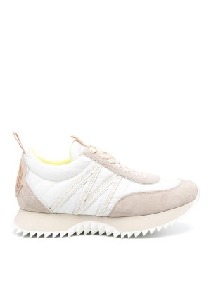 MONCLER: スニーカー - スニーカー - 白