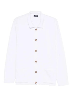 BARBA NAPOLI: Cardigans - Cardigan - Weiß