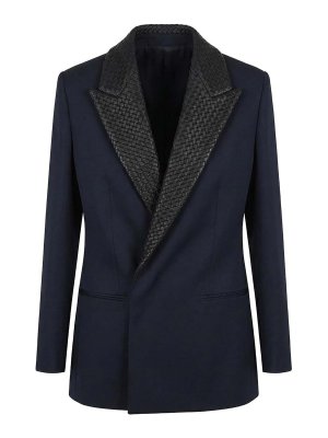 BOTTEGA VENETA: casual jackets - Wool grain de poudre jacket
