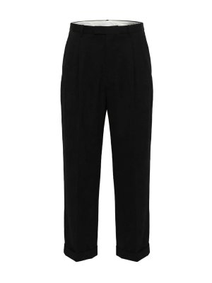 BOTTEGA VENETA: Pantalones casual - Pantalón Casual - Negro