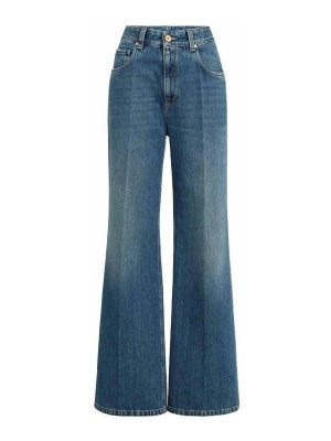 BRUNELLO CUCINELLI: Jeans Rectos - Vaqueros Rectos - Azul
