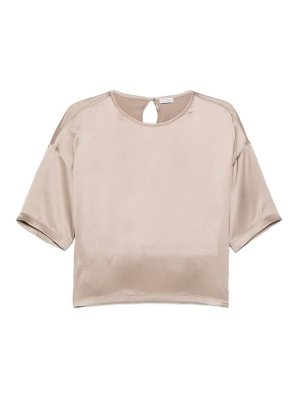 BRUNELLO CUCINELLI: Blusas - Blusa - Camel