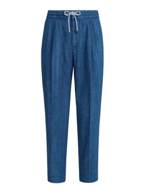 BRUNELLO CUCINELLI: Jeans Rectos - Vaqueros Rectos - Lavado Medio